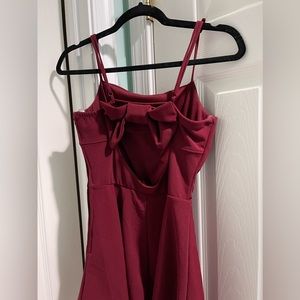 red trixxi mini dress from francescas